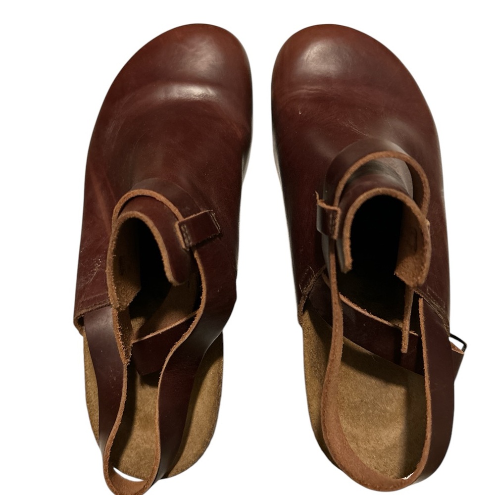 Papillo Brown Leather Shoes